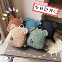 Balo Mini Hình Gấu Dalton Hoạt Hình Dễ Thương Cho Bé Đi Chơi/ Đi Học