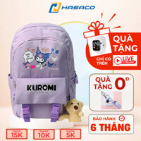 Balo Mini Nhiều Ngăn Đáng Yêu Cho Bé Cặp Sách Đi Học Nam Nữ Chống Nước HASACO