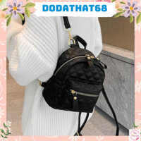 Balo mini nữ thời trang da mềm thêu 2 đường trẻ trung thanh lịch Dodathat68 108