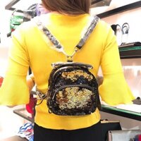 Balo mini sequin backpack