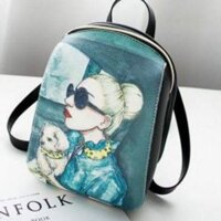 Balo mini, túi xách da đeo chéo