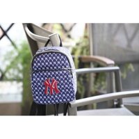 Balo mini xanh chữ trắng