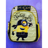 Balo Minion Yellow Belly cho bé trai tiểu học.