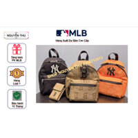 Balo MLB Monogram Nylon Jacquard Mini Backpack Boston Red Sox Bản Cao Cấp