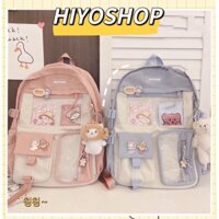 Balo MXI nhiều ngăn cặp sách học sinh nữ loại tốt Hiyostore - Hàng mới về