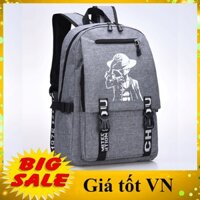 Balo nam đi học hình Luffy Cool Ngầu, Cặp học sinh cấp 1 2 đi học tiện lợi Hot 2022
