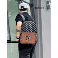 Balo Nam nữ - da Pu xịn - BACKPACK M.L.B NEWYORK NEW 2023 BOX CLASSIC