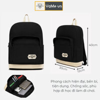 Balo Nam Nữ Đi Học Đi Làm Đi Chơi Đựng Laptop Thiết Kế Đơn Giản Thời Trang Y2010 Khởi Nguyên 15 22814 |YaMe|