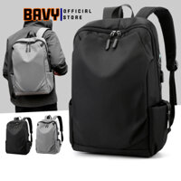 Balo nam nữ nhỏ gọn, balo du lịch vải chống nước đi học đi làm size 40 đựng laptop thời trang BAVY FASHION BL07AB