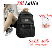 Balo nam nữ ulzzang thời trang đi học đi chơi đẹp đựng laptop giá rẻ phong cách Hàn Quốc Túi Xinh Laika  _BL3