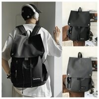 Balo nam nữ unisex đi học cao cấp đựng vừa laptop 15,7inch, Ba lô chống nước cặp sách nam nữ mini nhỏ gọn màu đen FAIRY