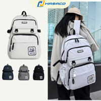 Balo nam [Super] học sinh đi học nhiều ngăn balo thời trang chống nước Hasaco đựng laptop 15.6 inch
