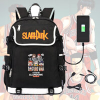 Balo nắp ngang in hình SLAM DUNK ver CỬA SỔ Thủ lĩnh thẻ bài anime chibi cặp sách nam nữ đi học đựng đồ dùng học tập