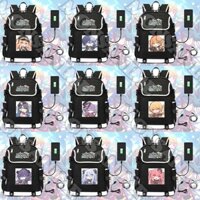 Balo nắp ngang PROJECT SEKAI ver CHIBI ĐẦU TO in hình anime cặp sách nam nữ đi học đựng đồ dùng học tập