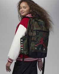 Balo Nike Chính Hãng - Jordan Backpack (Large)- Xanh Camo - Không túi nhỏ - | JapanSport DZ0703-352