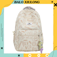 Balo nữ, Balo đi học nam nữ du lịch cặp đi học đẹp thời trang đựng vừa laptop 15.6 inch MSP134