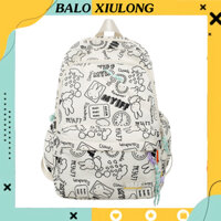 Balo nữ, Balo đi học nam nữ du lịch cặp đi học đẹp thời trang đựng vừa laptop 15.6 inch MSP140