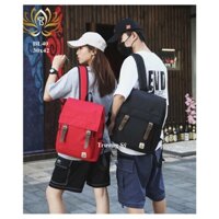 Balo nữ balo nam đi học thời trang hàn quốc chất liệu vải dù dày