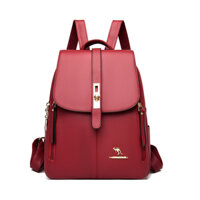 Balo nữ DA cao cấp phong cách mới  BLNN9051 - Đỏ