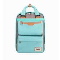 Balo nữ đa năng Classic Diamond - Hàng cao cấp - Màu xanh