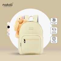 Balo nữ jellycat bunny thỏ bông cao cấp NATOLI nhiều ngăn đi học cute phong cách hàn quốc - BST Sweet Bunny Backpack B28
