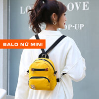 Balo nữ mini phong cách Hàn Quốc BZB001 - Đen