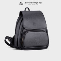 Balo nữ thời trang LATA BAL41 phong cách trẻ trung hiện đại, chất liệu da cao cấp không bong tróc, không thấm nước. - Màu Đen