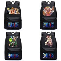 Balo Onepiece 💟 FREESHIP 💟 Balo Luffy , ace râu trắng , zoro giá rẻ - cặp one piece dành cho cả nam và nữ