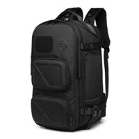 Balo Ozuko phong cách mới cho nam có sạc USB và cơ chế chống trộm công suất lớn, đa chức năng chống thấm nước - Black - Large