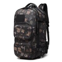 Balo Ozuko phong cách mới cho nam có sạc USB và cơ chế chống trộm công suất lớn, đa chức năng chống thấm nước - Camouflage - Large