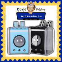 Balo phi hành gia cho chó mèo size lớn, Balo vận chuyển thú cưng kích thước lớn, Túi vận chuyển chó mèo trong suốt