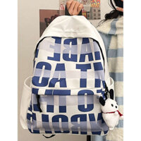 balo retro mỹ balo girl phố Cặp sách Ba lô thời trang chữ cái dễ phối đơn giản cảm giác thiết kế thích hợp cho nữ sinh đại học ba lô nữ sinh nổi tiếng trên mạng trung học