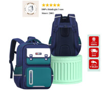 Balo SAIERNA Xanh Lá Chống Gù Cao Cấp Bảo Vệ Cột Sống Cho Học Sinh, Siêu Nhẹ, Chống Nước-NHU Y SHOP