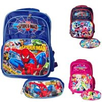 Balo Siêu Nhân, Người Nhện, Công Chúa Elsa, TẶNG KÈM HỘP BÚT cho bé tiểu học