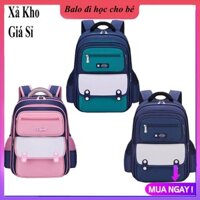Balo siêu nhẹ cho bé trai bé gái từ lớp 3- lớp 12- Cặp sách học sinh cao cấp chống gù chống thấm nước tiểu học trung học