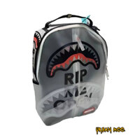 Balo Sprayground Cao Cấp Shark Trong Suốt - Thiết Kế Cá Mập Độc Đáo, Thời Trang Streetwear, Chống Nước, Phù Hợp Nam Nữ
