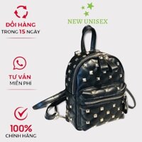 balo tán đinh mini ( màu đen ) -Balo đinh mini balo dinh đen balo thời trang nữ [New Unisex]