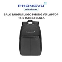 Balo Targus logo Phong Vũ laptop 15.6 TSB883 Black (Safire) (Quà tặng)
