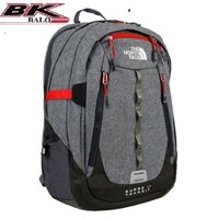 Balo The north Face Surge II Transit MÀU XÁM ĐỎ