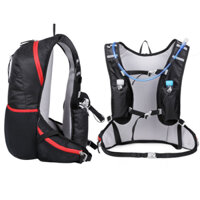Balo thể thao chạy bộ đạp xe Newoutlander, Vest nước leo núi, chạy trail nhiều ngăn, tiện lợi 12L