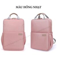 Balo Thời Trang Có Ngăn Đựng Laptop BL001 - Hồng Nhạt,Size M