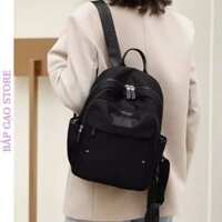 Balo thời trang đơn giản basic nhiều ngăn đi học đi chơi, cặp đi học cao cấp BG1962 - Bắp Gạo Store