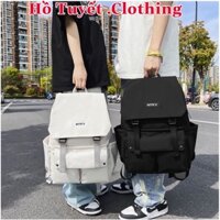 Balo thời trang MKTV nam nữ cặp sách học sinh basic có ngăn đựng laptop nhiều ngăn đựng tiện dụng B 1008