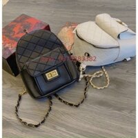 Balo Thời Trang Nữ Trần Trám Da Mềm Dây Xích Đeo Vai Mini Cao Cấp Đi Chơi Cá Tính Đẹp - BL023 túi xách - CÔ BỐNG