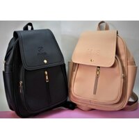 Balo thời trang set 3 món, túi đeo chéo và ví cầm tay