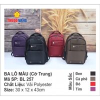 Balo Thủ Đô Vàng BL 257 (Cỡ Trung)