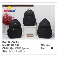 Balo Thủ Đô Vàng ( cỡ to) mẫu mới 2023. Mã Sp : BL 244