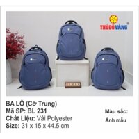Balo Thủ Đô Vàng ( cỡ trung ) --- Mã SP : BL 231