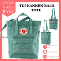 [BALO TOTE KANKEN] Kanken Tote pack, túi đeo vai, balo màu xanh đá đeo đi học đi làm tiện lợi nam nữ, đựng ipad, laptop