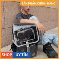 Balo Tote Talk NHỰA (tặng full tag và giấy thơm vukita157)